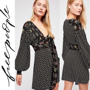 🆕 Free People Printed Mini Dress